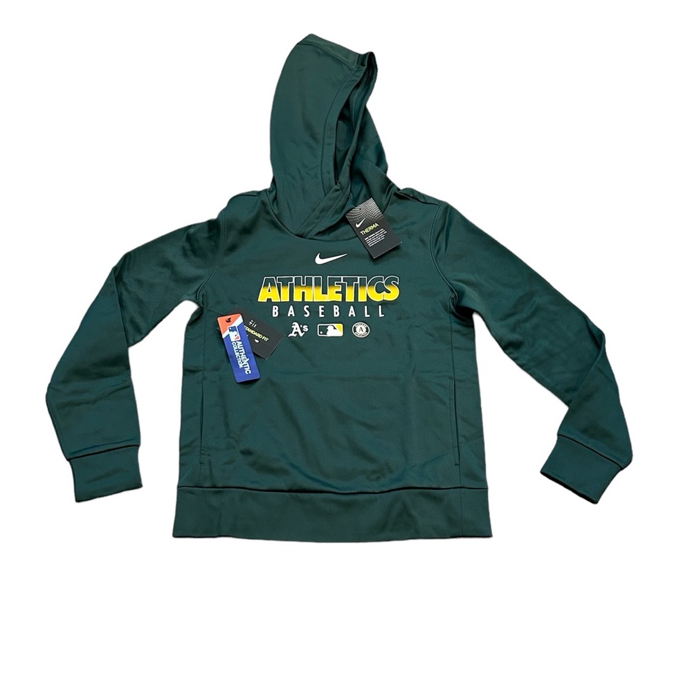 Oakland Athletics Nike Women’s Performance Pullover Hoodie Sweatshirt Small